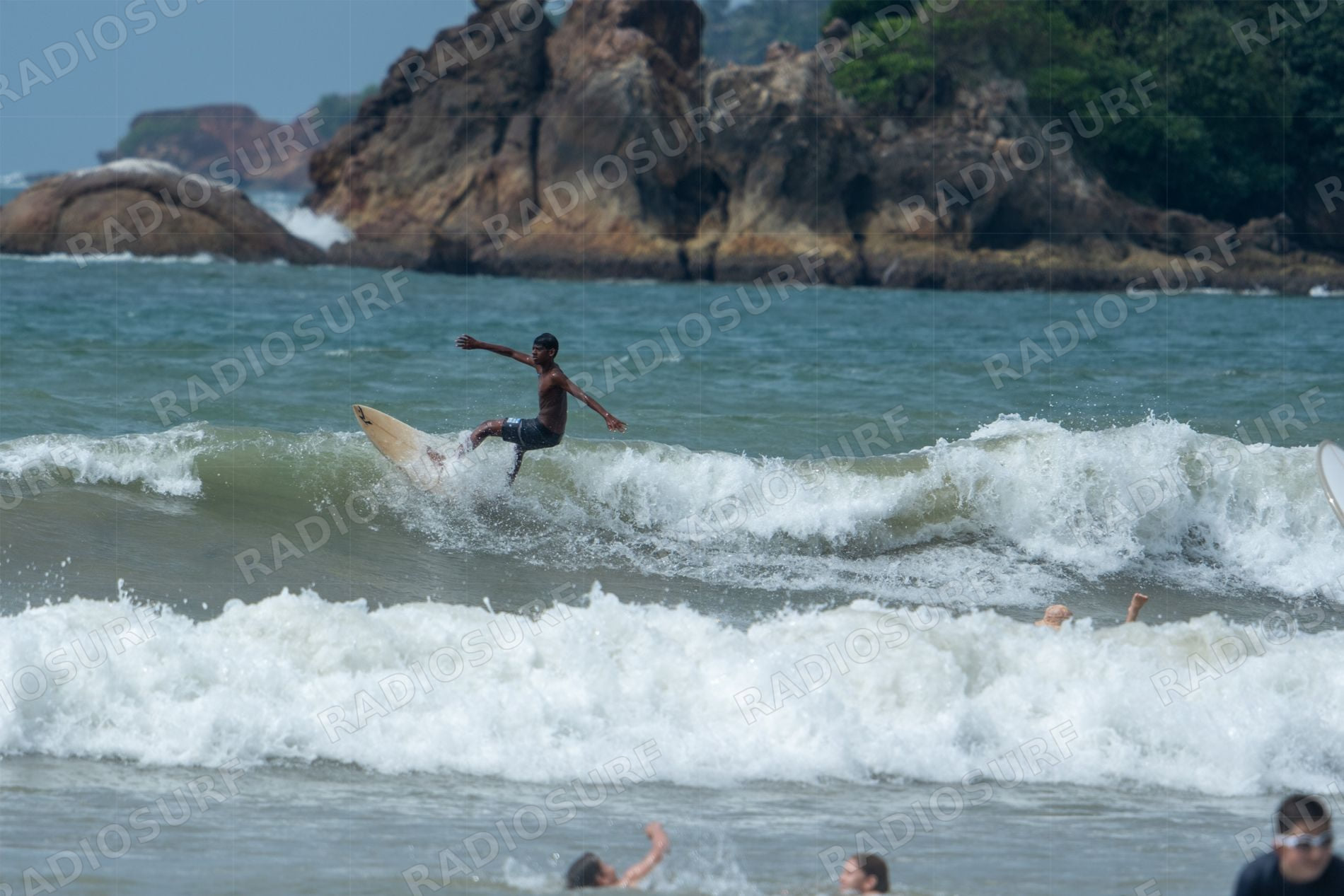 Surf photo at Weligama